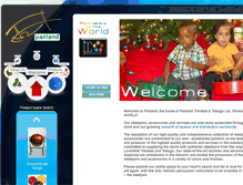 Tablet Screenshot of panlandtt.com